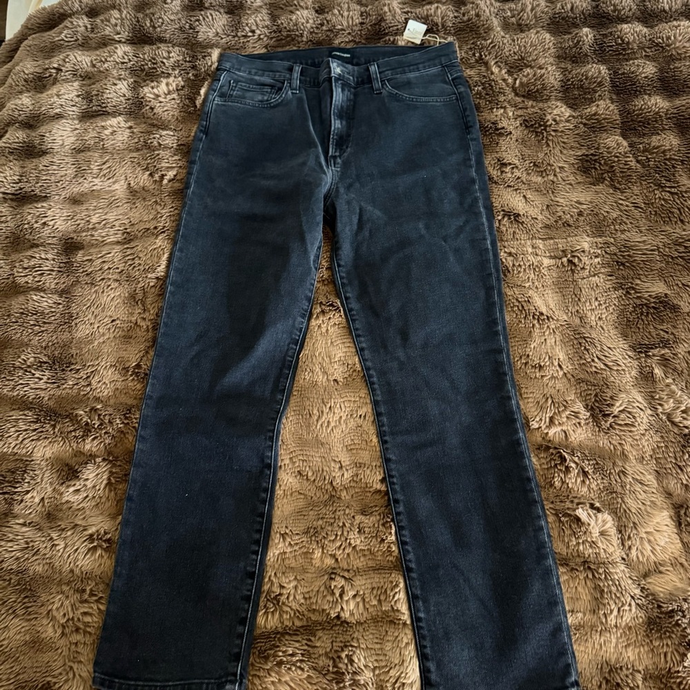 Favorite Daughter The Erin High Rise Slim Straight Grey Jeans sz 31